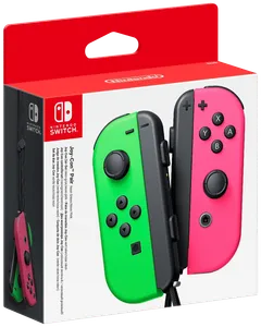 Nintendo Switch ohjainpari Joy-Con neonvihreä/neonpinkki - 1