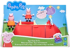 Peppa Pig Leikkisetti Punainen perheauto - 1