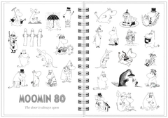 Moomin Vuosikalenteri A6 2025 Lukuhetki - 4