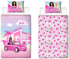 Barbie Lasten pussilakanasetti 150x210+50x60, pinkki - 2
