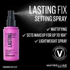 Maybelline New York Face Studio Setting Spray 100 Lasting Fix -meikinkiinnityssuihke 100ml - 4