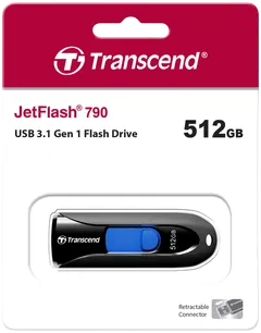 Transcend JETFLASH 790K 512GB MUISTITIKKU USB 3.0 - 4