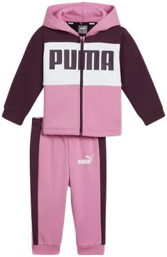 Puma vauvojen MINICATS Colorblock collegesetti FL - Mauved Out - 1