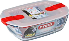 Pyrex Cook & Heat vuoka 1,1l kannella 23x15cm - 2