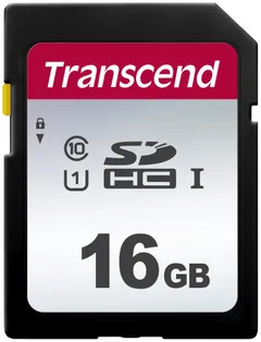 Transcend 300S muistikortti 16GB U1 SD - 1