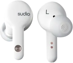 Sudio A2 Bluetooth nappikuulokkeet valkoinen - 1