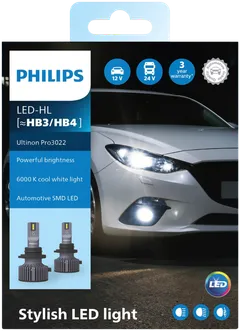 HB3/4 Ultinon Pro3022 LED ajovalopolttimo - 2
