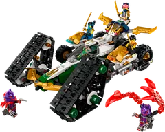 LEGO Ninjago 71820 Ninjatiimin monitoimiajoneuvo 4in1-lelu - 4