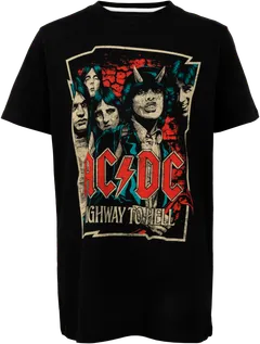 AC/DC nuorten t-paita AC10184 - BLACK - 1