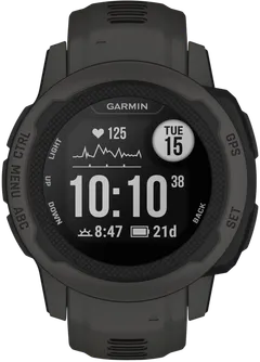 Garmin Instinct 2s multisport GPS kello, tummanharmaa - 1