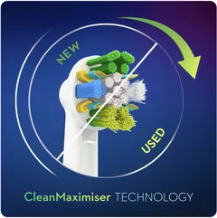Oral-B FlossAction vaihtoharja CleanMaximiser -tekniikalla 4kpl - 4