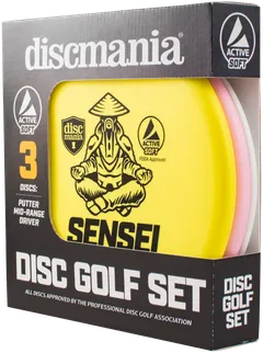 Discmania frisbeegolfkiekkosetti Active soft 3 disc set - 1