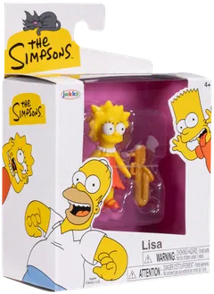 The Simpsons hahmot 2.5" Scaled Figs, erilaisia - 10