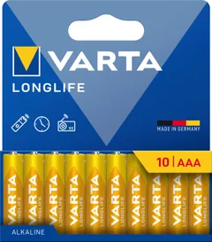 VARTA Longlife AAA 10 pack - 1