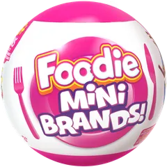 5 Surprise yllätyslelu Foodie Mini Brands, erilaisia - 1
