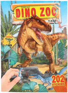 Dino World Zoo Tarrakirja - 1