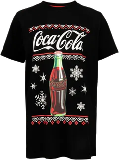 Coca-Cola nuorten t-paita CO10282 - BLACK - 1