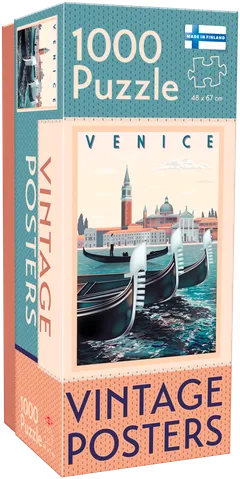 Tactic palapeli Vintage Posters Venice 1000 palaa - 1