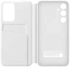 Samsung Galaxy A55 smart view wallet valkoinen suojakotelo - 3