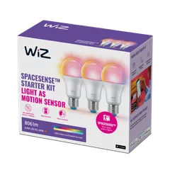 WiZ älylamppu E27 A60 8.5W RGB Wi-Fi, 3 kpl:n pakkaus - 14