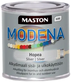 Maston Modena maali 250 ml hopea - 1