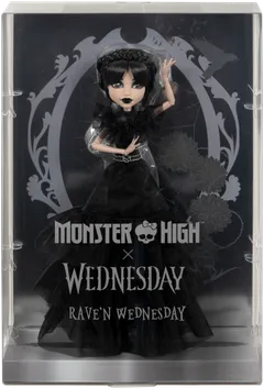 Monster High X Wednesday Raven's dress -nukke - 3