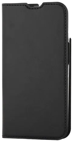 Wave Book Case, Apple iPhone 14, Musta - 1