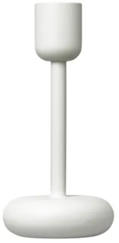 Iittala Nappula kynttilänjalka 183mm valkoinen - 1