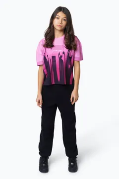 Hype nuorten t-paita Drip - pink - 4