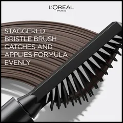 L'Oréal Paris Infaillible Brows 24H Volumizing Mascara 1.0 Ebony kulmamaskara 5ml - 4