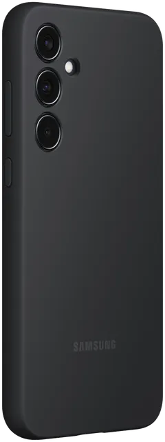 Samsung Galaxy A35 silicone case suojakuori musta - 3