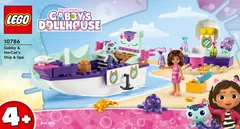 LEGO Gabby's Dollhouse 10786 Gabbyn ja Merikatin laiva ja kylpylä - 3