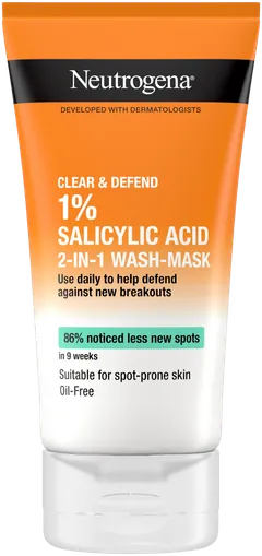 Neutrogena Clear & Defend Wash-Mask puhdistusnaamio 150 ml - 1
