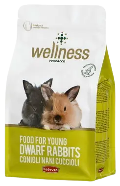 Padovan Wellness nuoren kanin ruoka 1kg