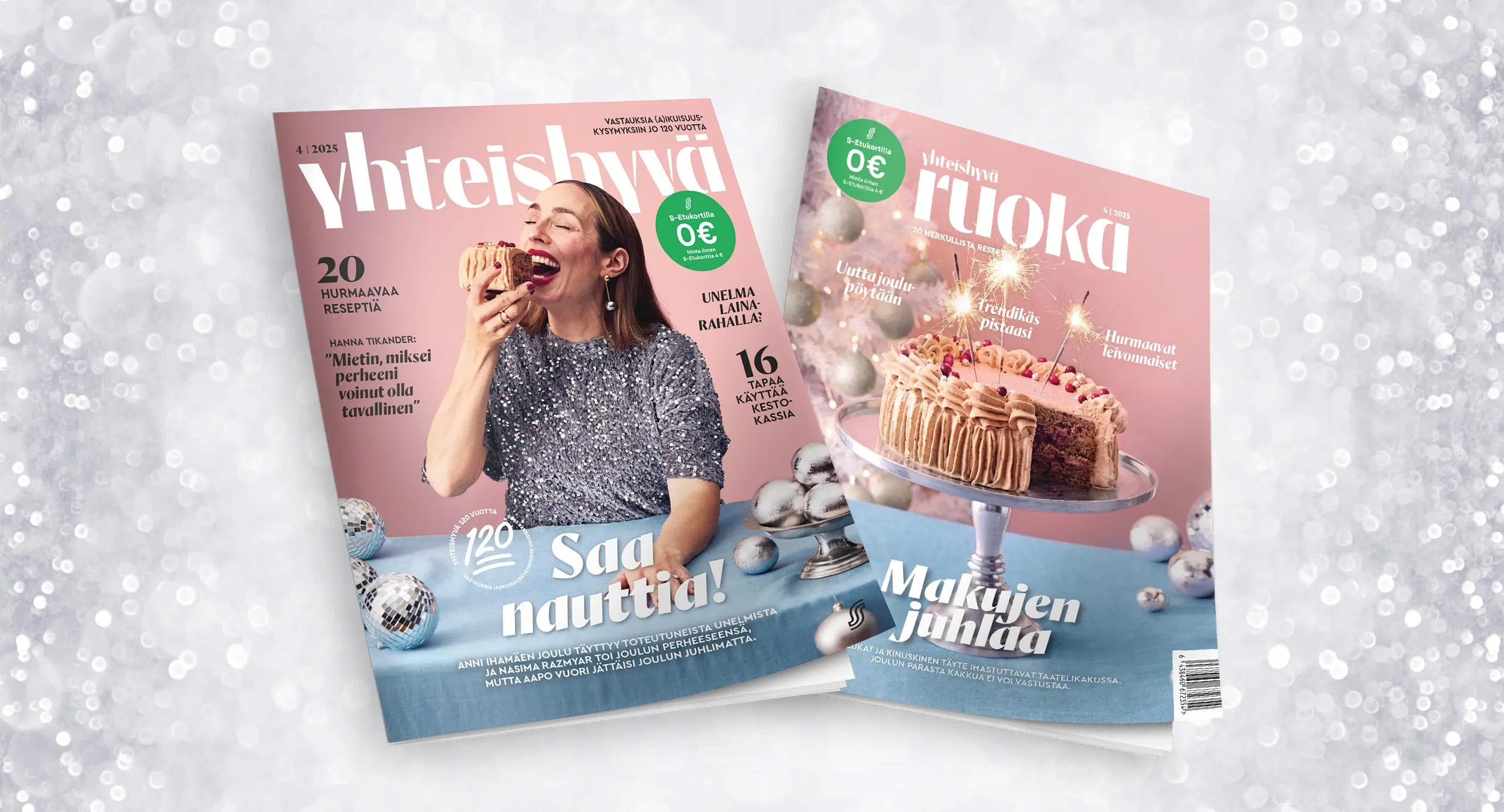 Yhteishyvä 4/2025 -lehden kansikuvat