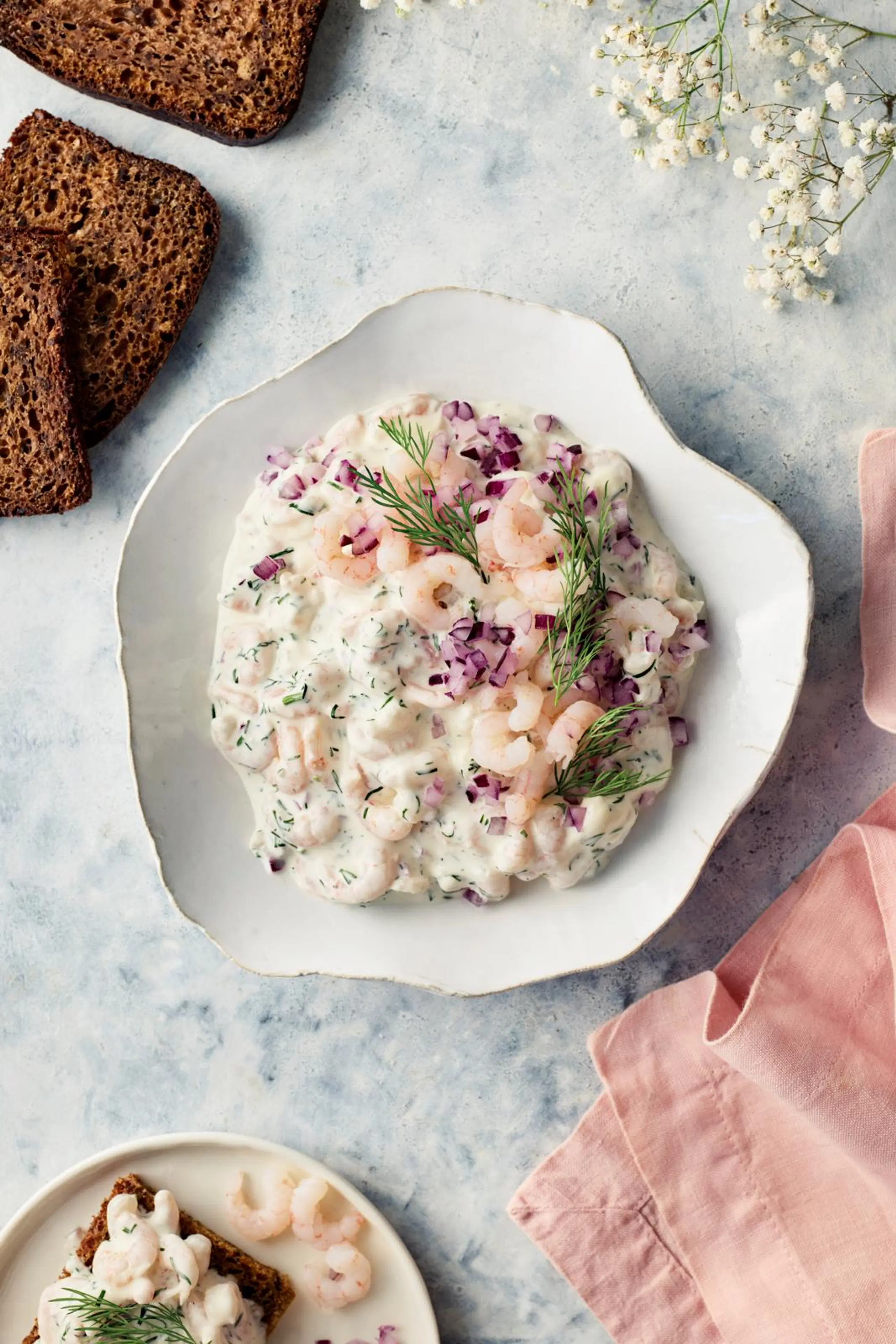 Skagenröra ja saaristolaisleipää