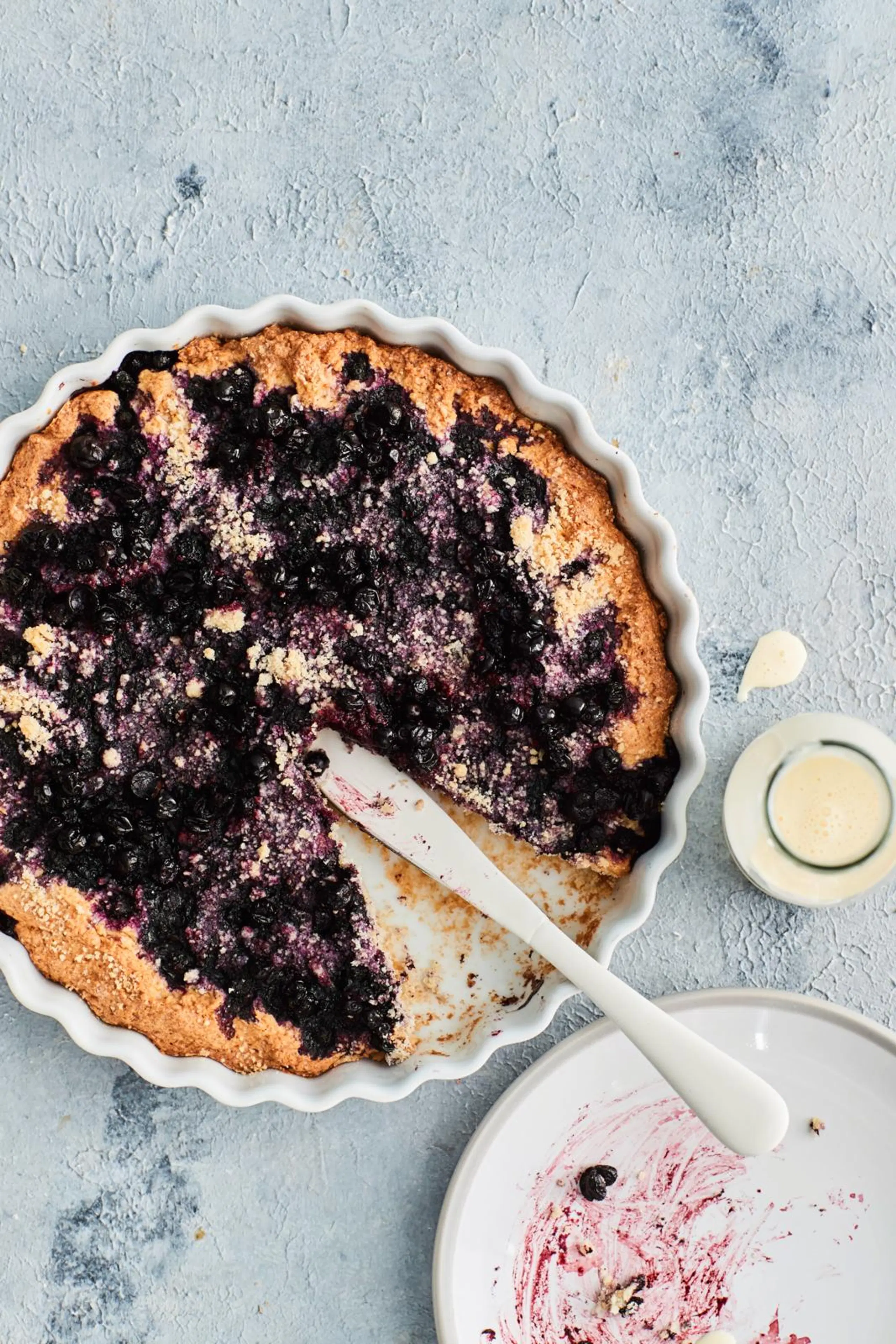 Mustikkamurupiirakka