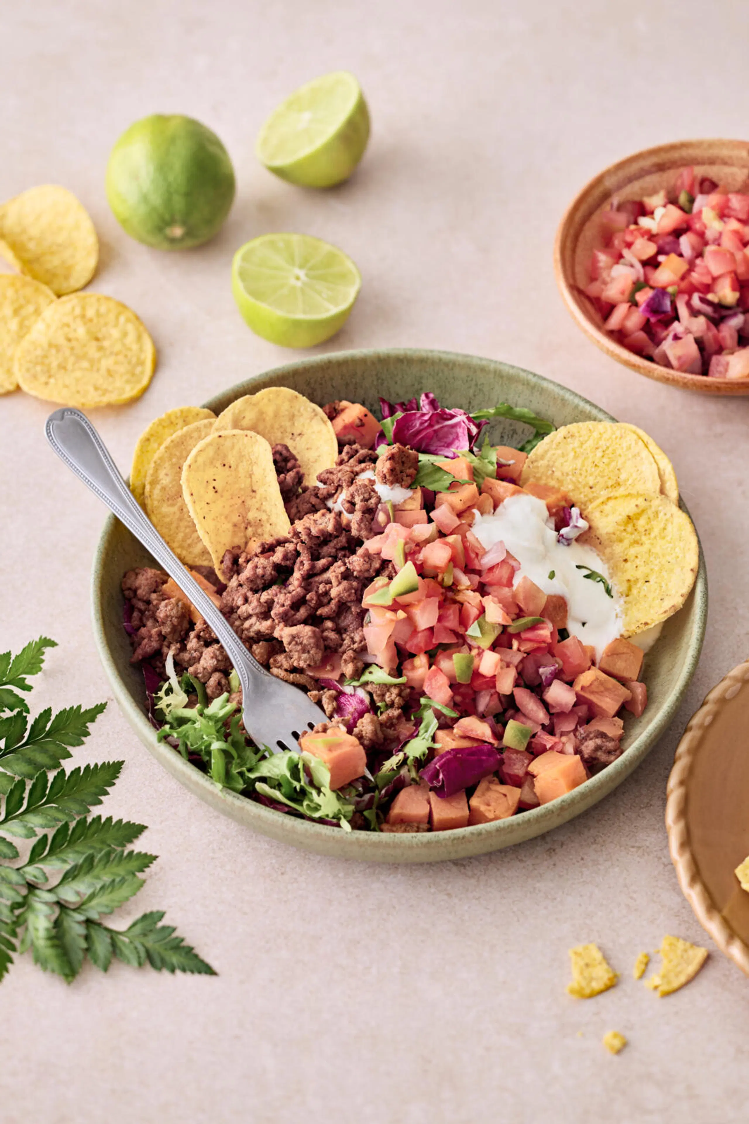 Helppo tacobowl