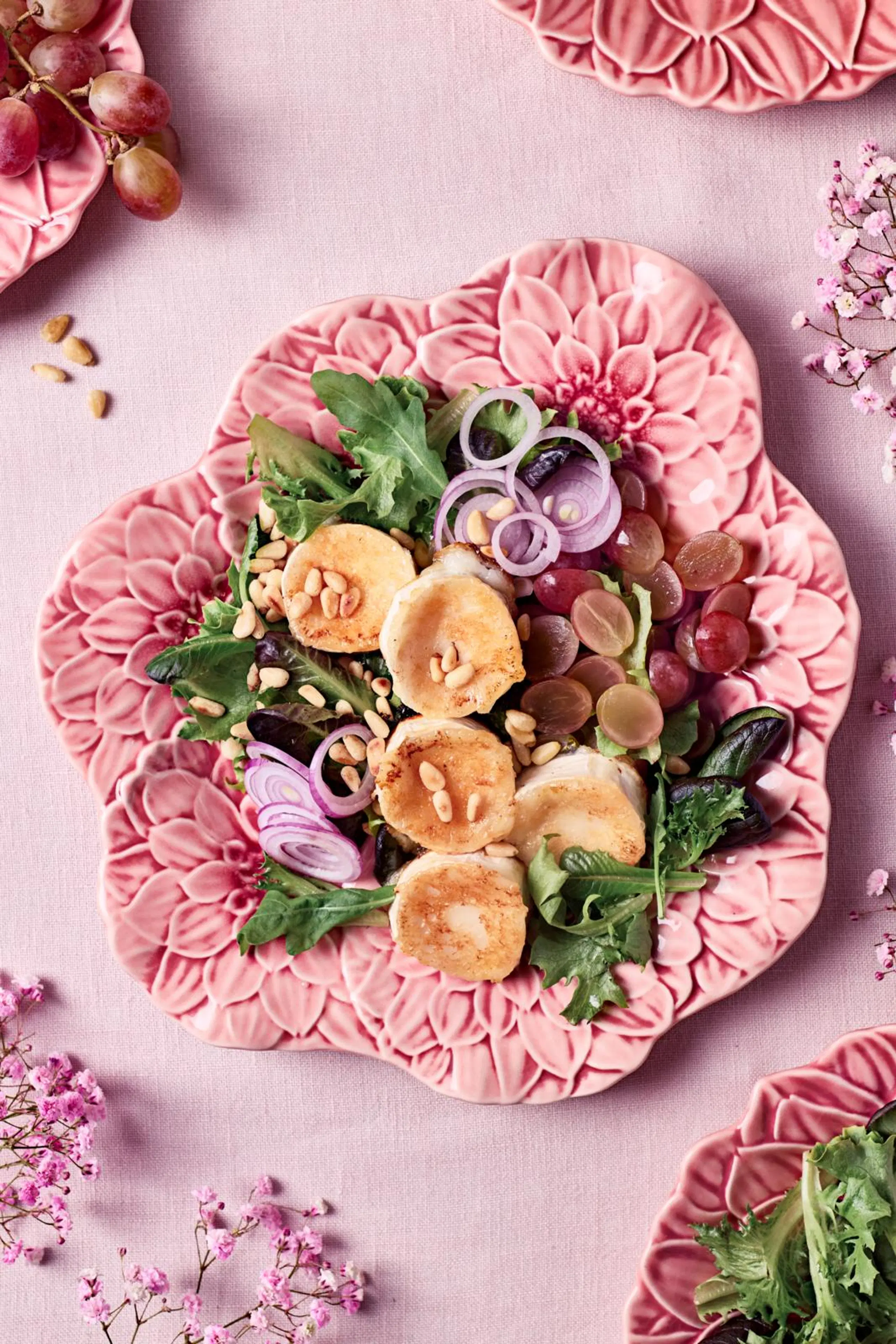 Ihana vuohenjuustosalaatti