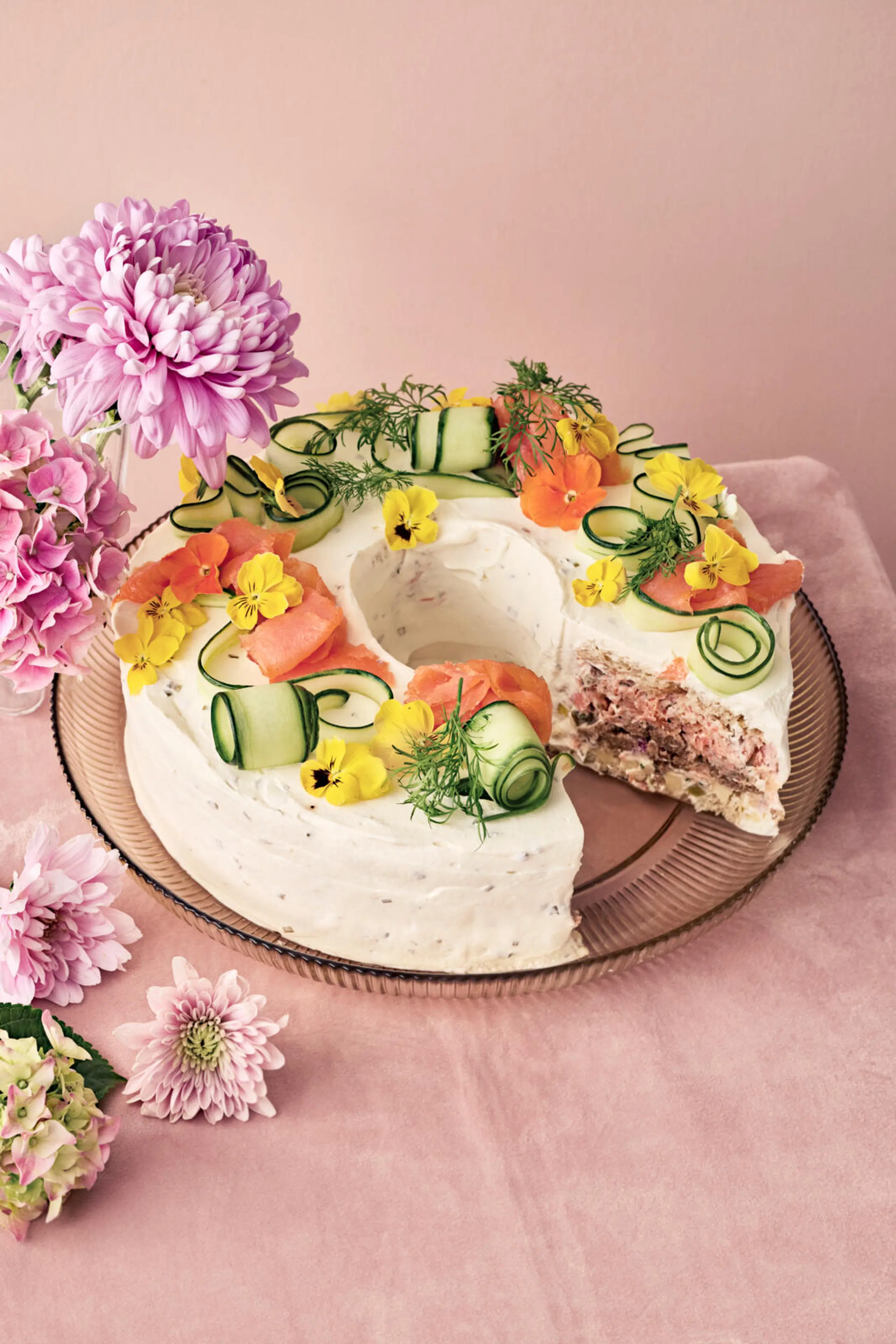 Upea lohivoileipäkakku