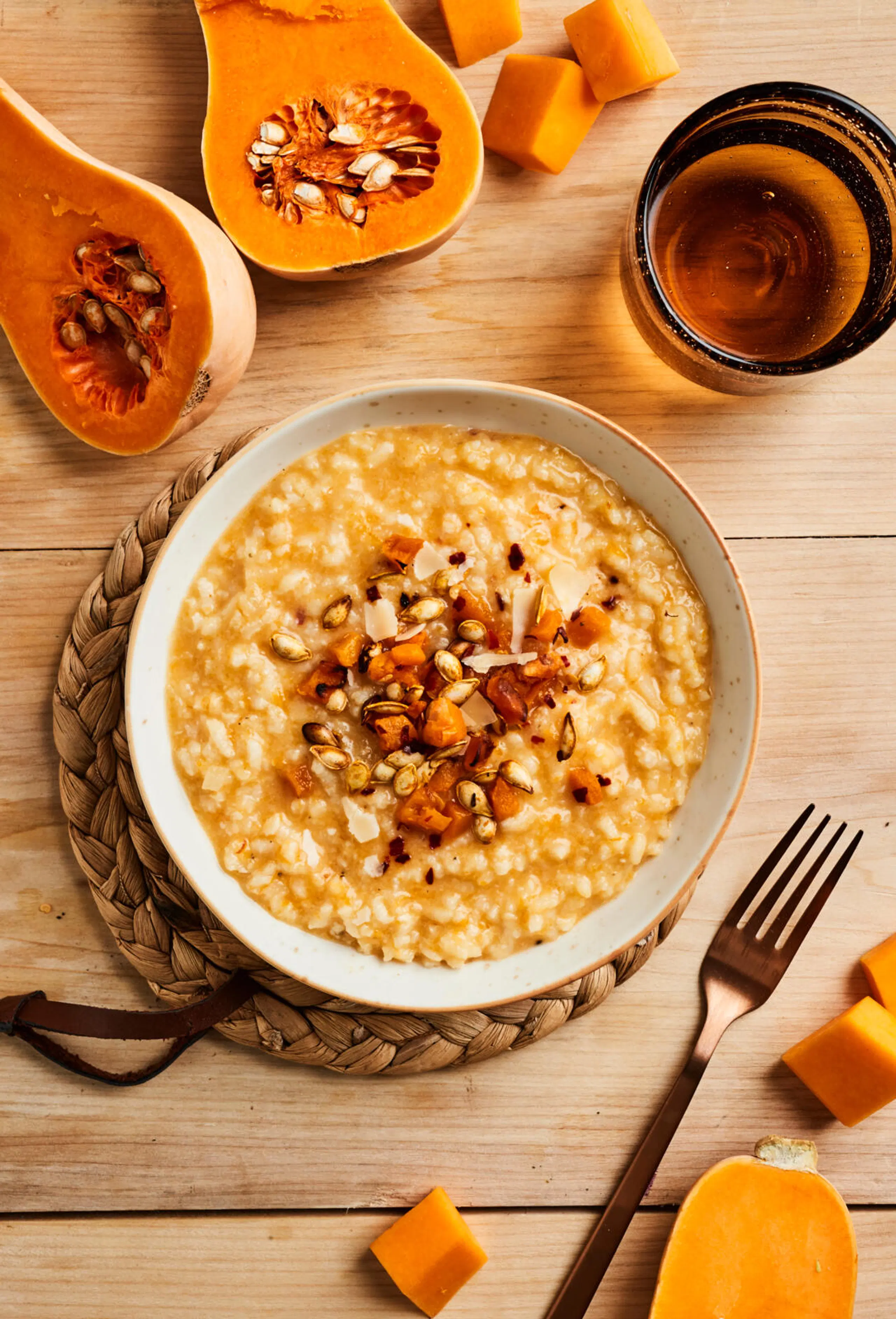 Kurpitsarisotto