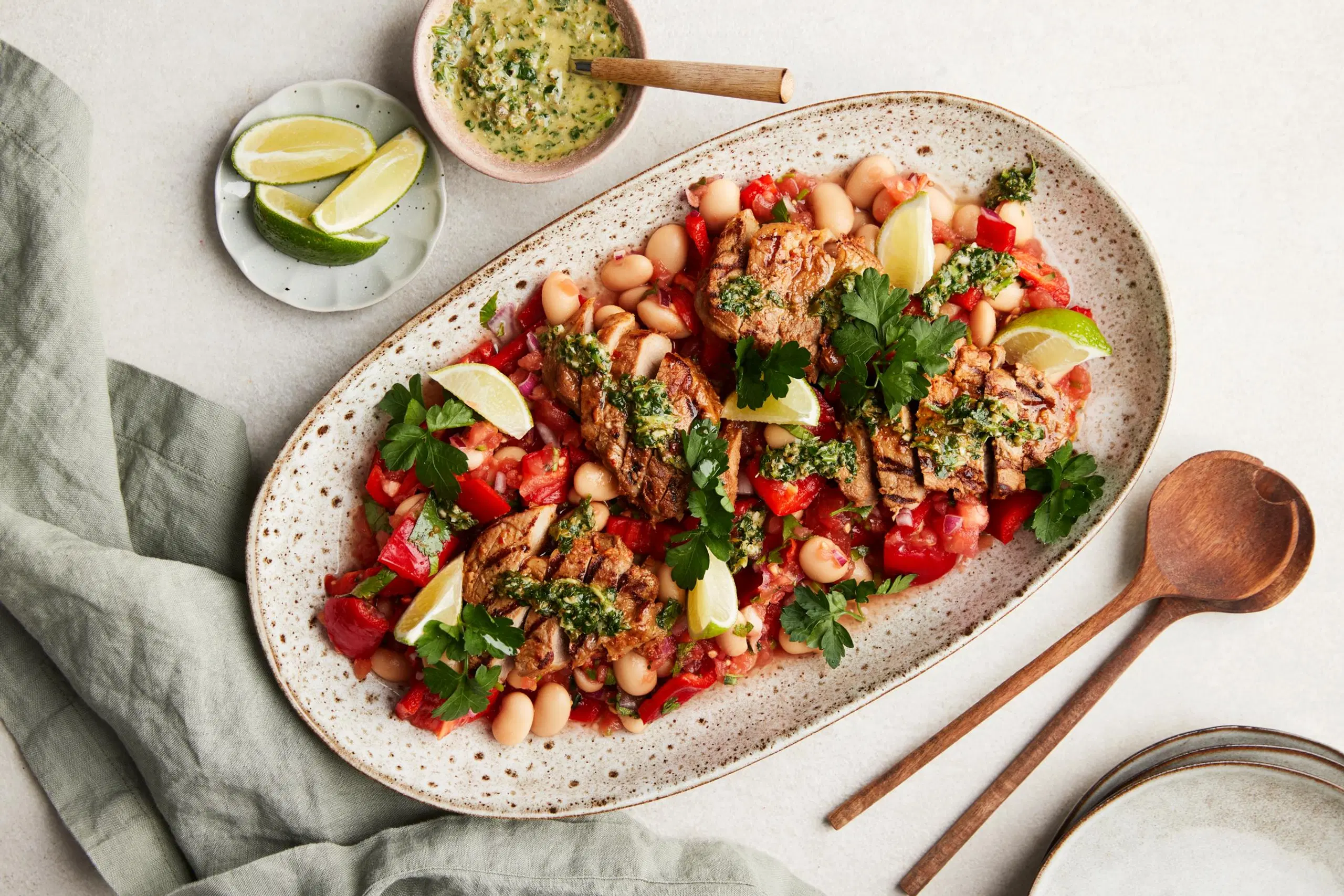 Meksikolainen pihvisalaatti