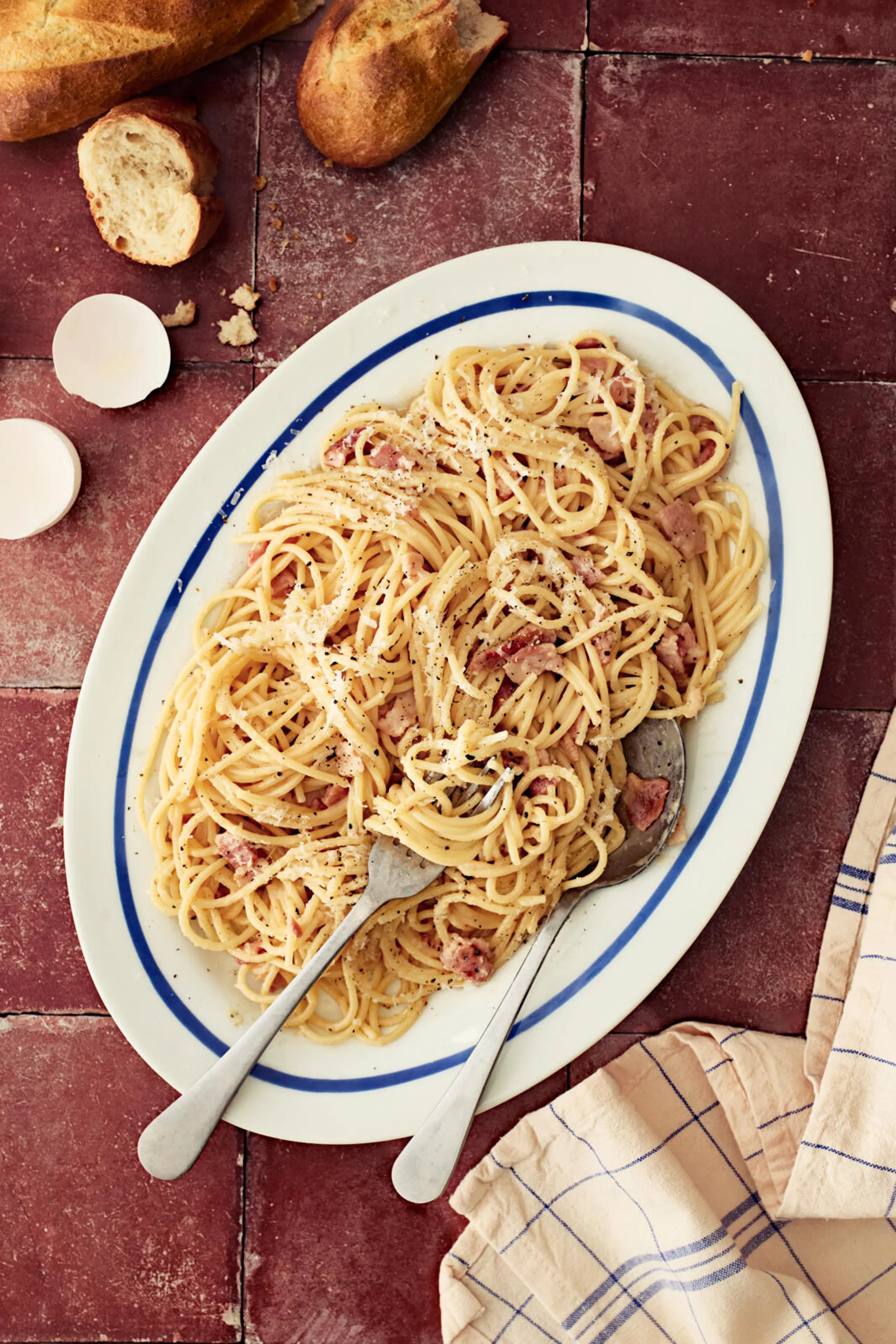 Pasta carbonara