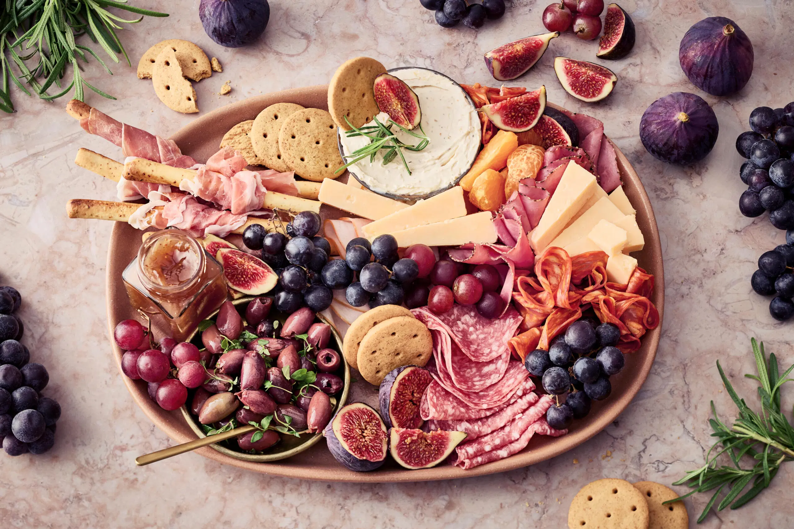 Charcuterie eli leikkeletarjotin