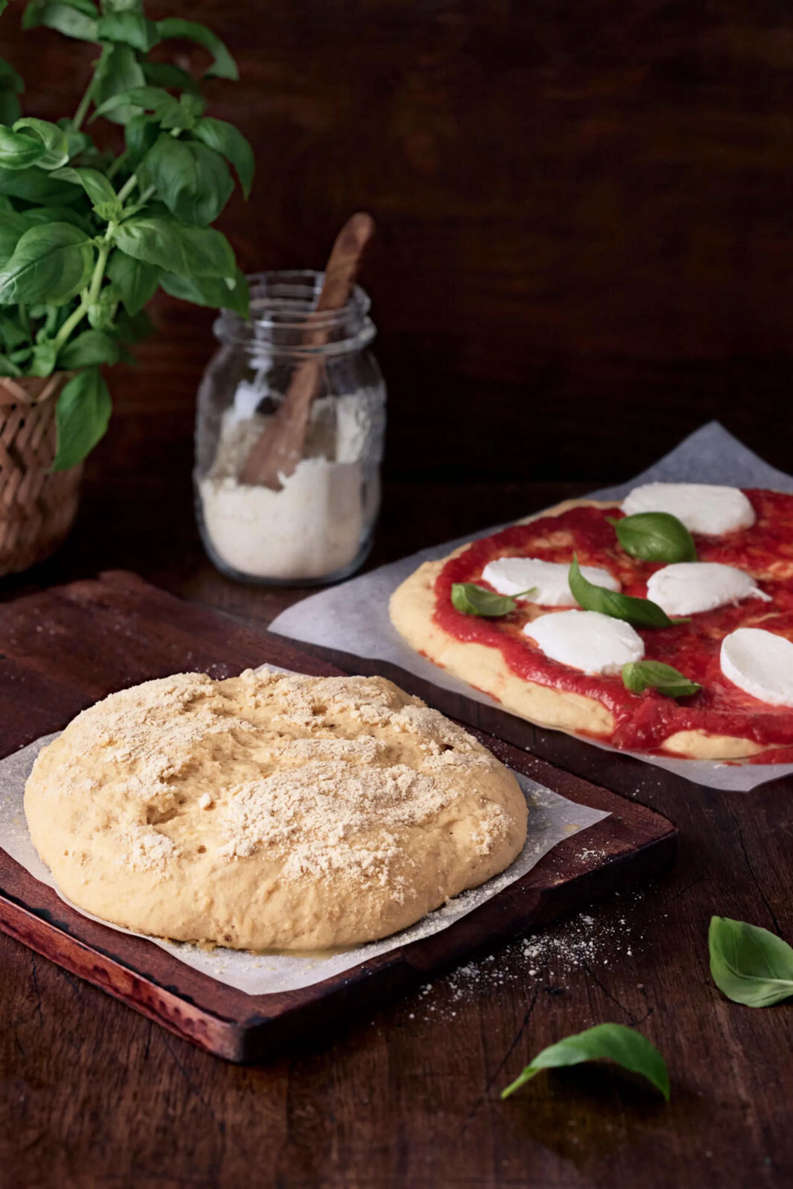 Helppo gluteeniton pizzataikina