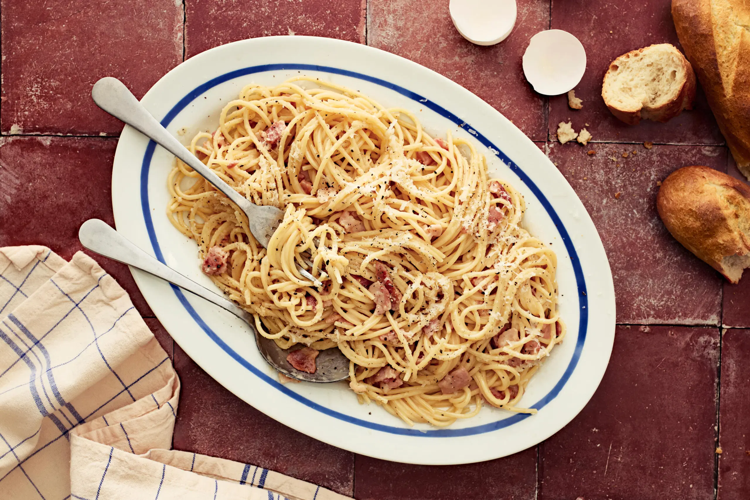 Pasta carbonara