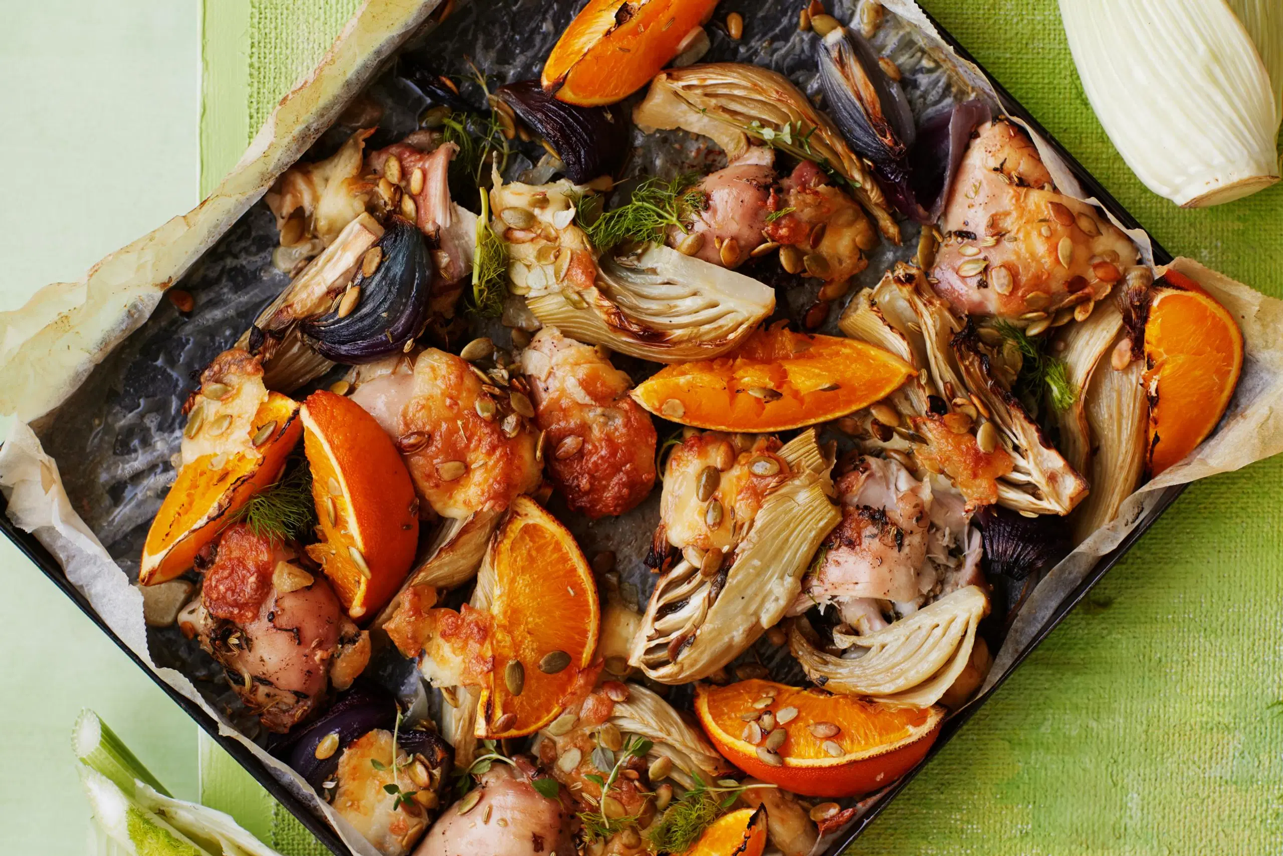 Broilerinleikkeet italialaisittain