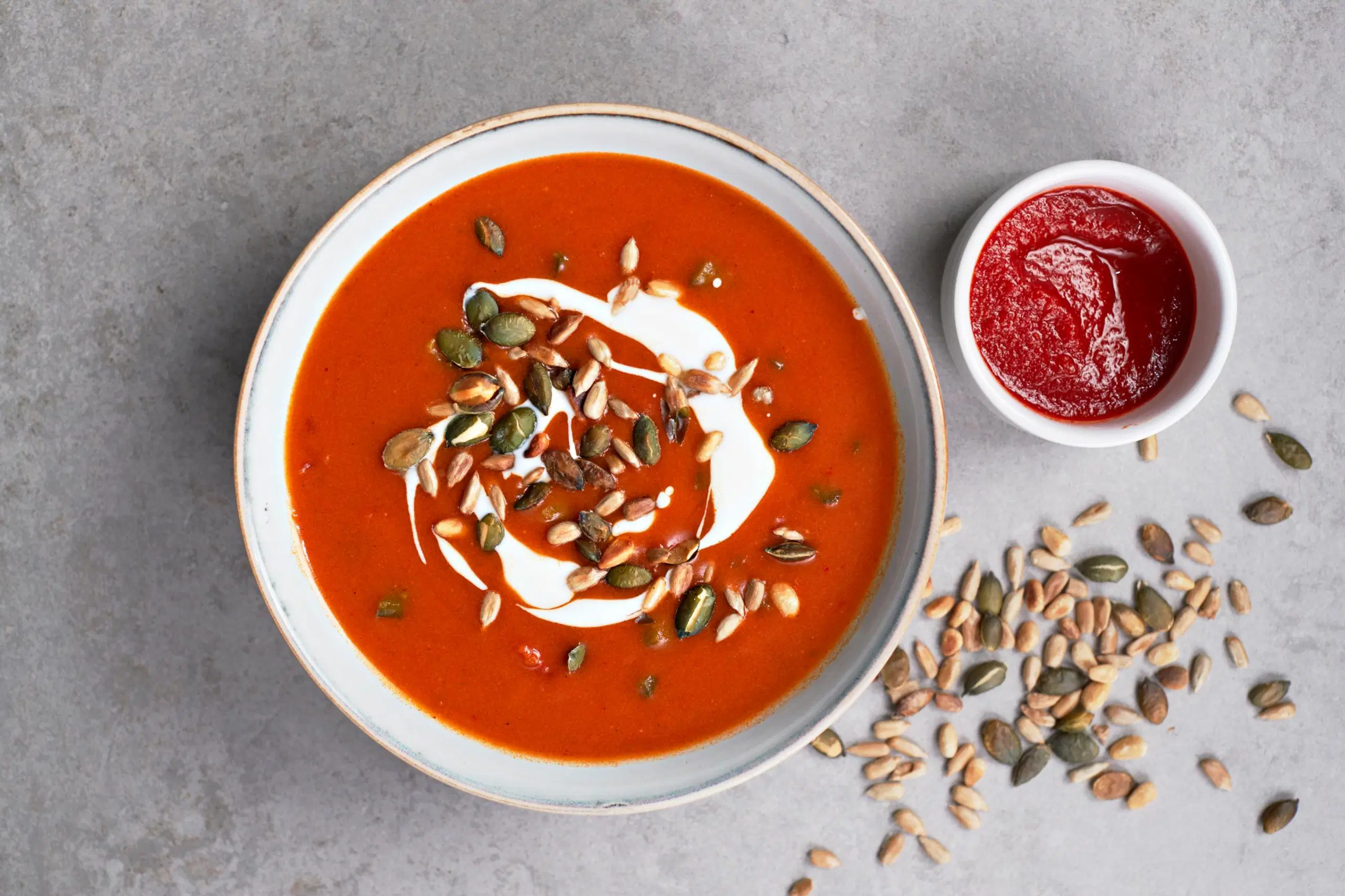 Tuliseksi tuunattu tomaattikeitto