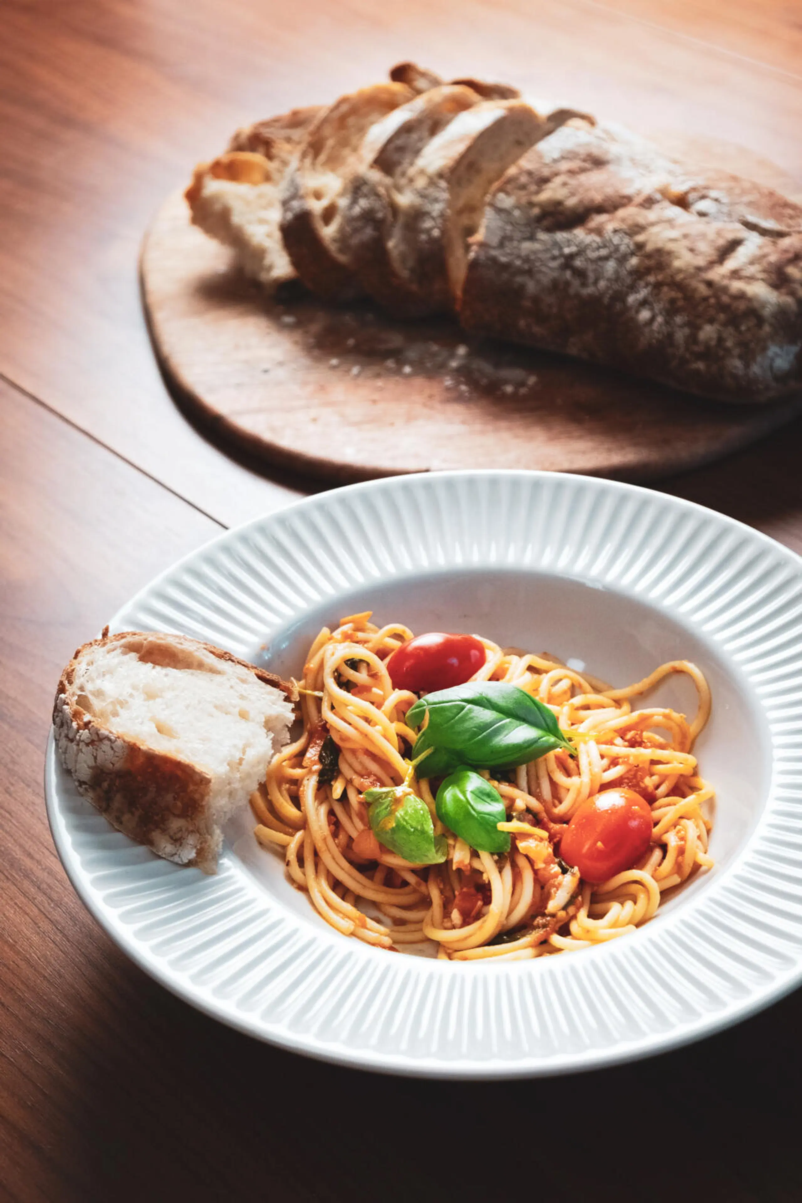 EOR Pasta Caprese, pystykuva