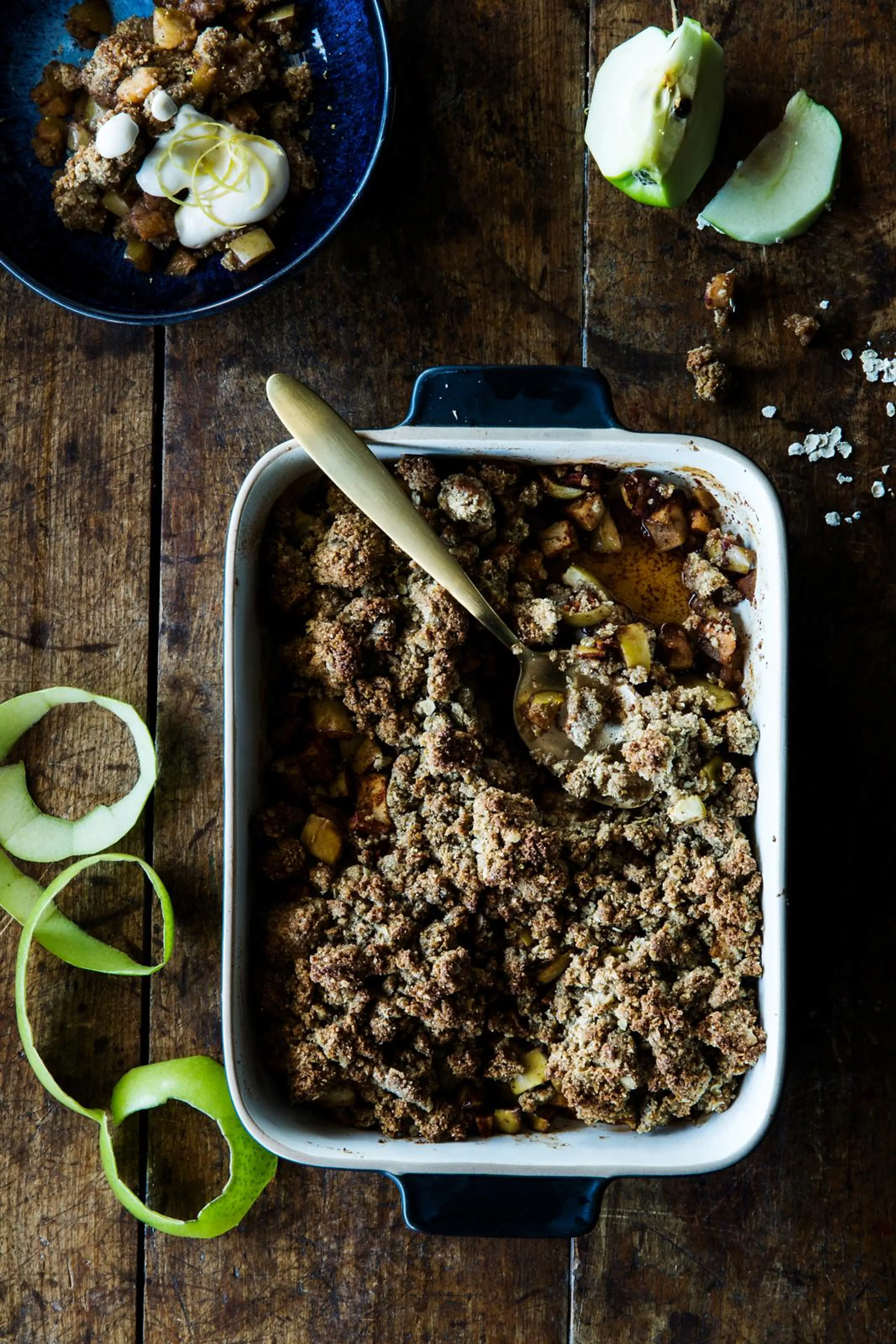 Omenainen ruis-kaurakukko